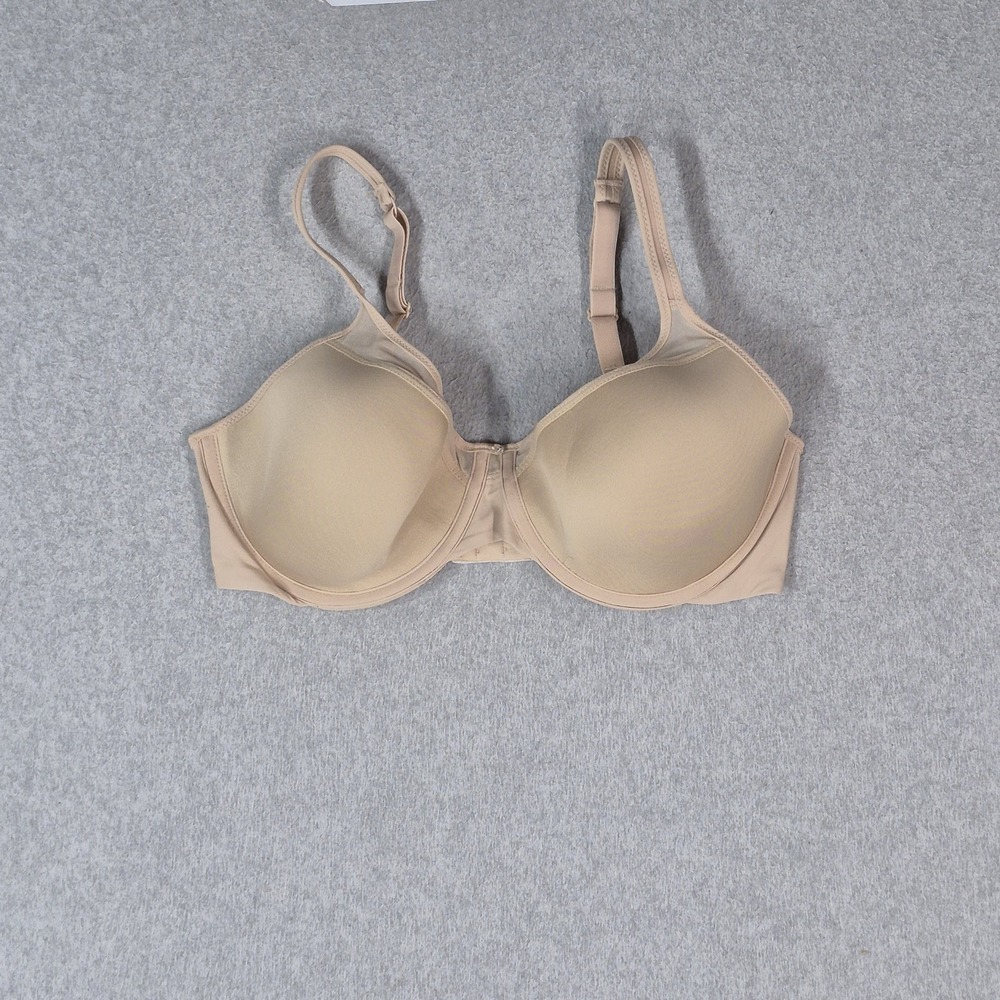 Bali Women Bra 38C Beige 3439 1BBO6 T Shirt Underwired Strap Adjustable